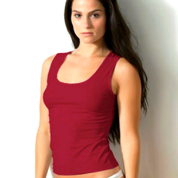 ❗❗3/$20 TNA Pink Long Ribbed Tank - Picture 1 of 2